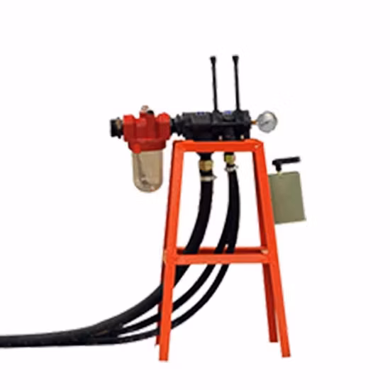 Trou de soufflage de mine hydraulique Foreuse de roche dure Séparée Plate-forme de forage de surface DTH Machine de forage d'ingénierie de construction d'ancre